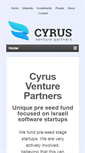 Mobile Screenshot of cyrusvp.com